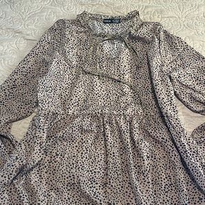 Pre loved cheetah print dress